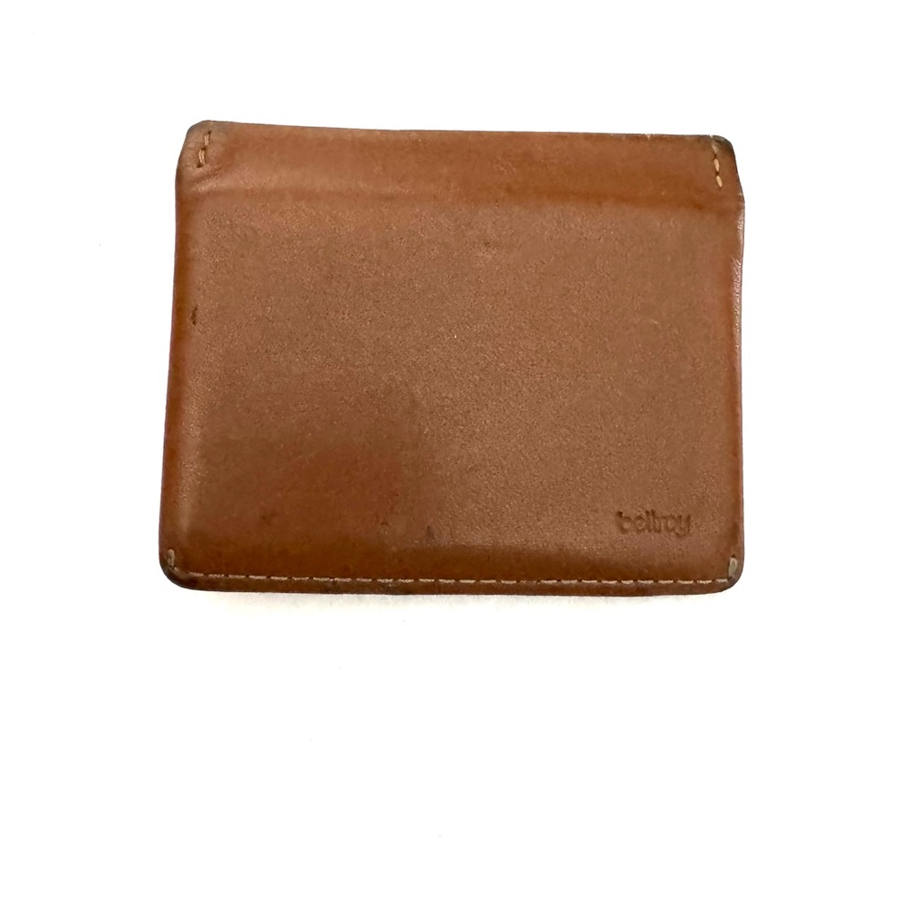 Bellroy Brown Slim Sleeve  Key Card Holder Leather Accessory Wallet